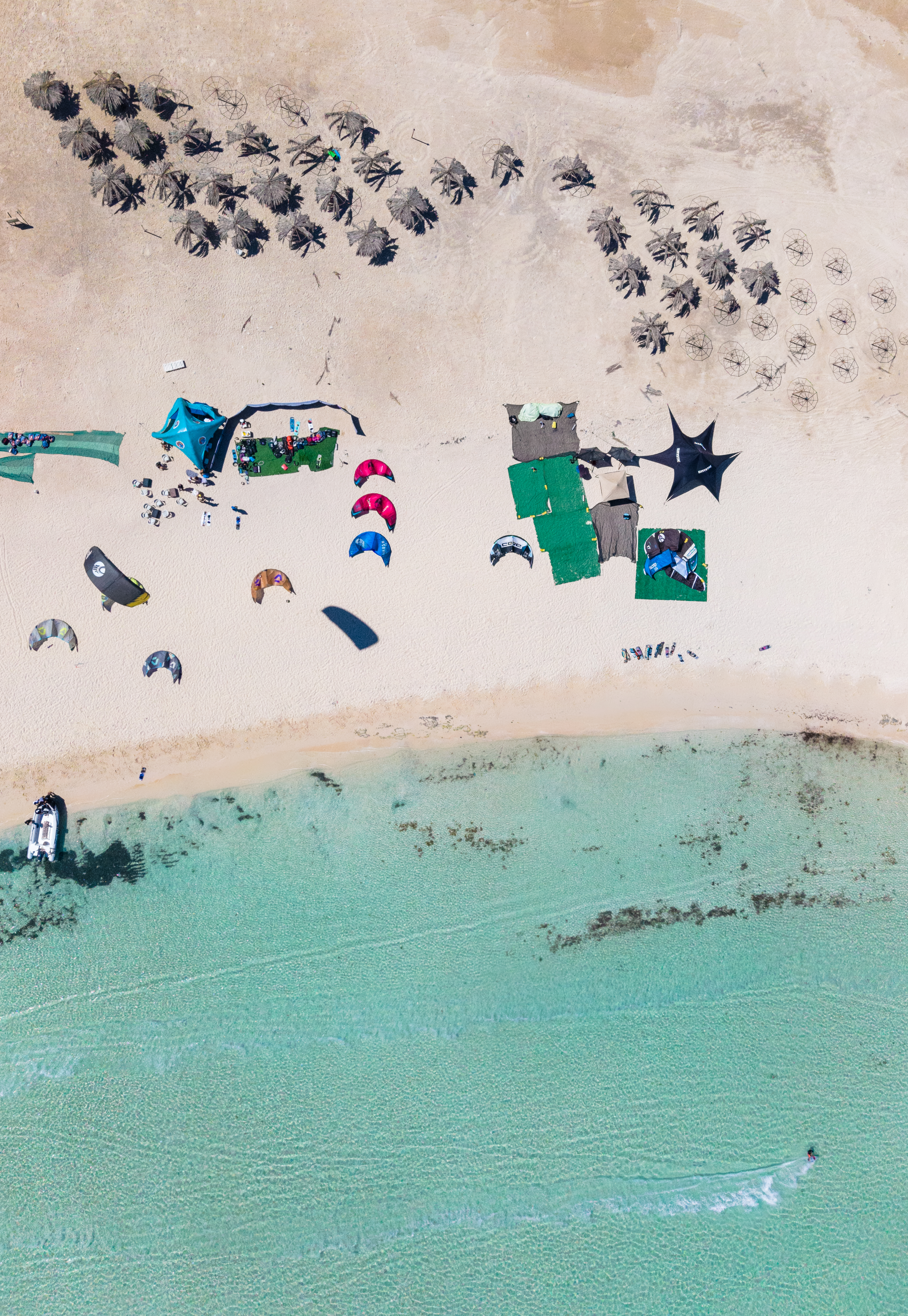 Red Sea island aerial