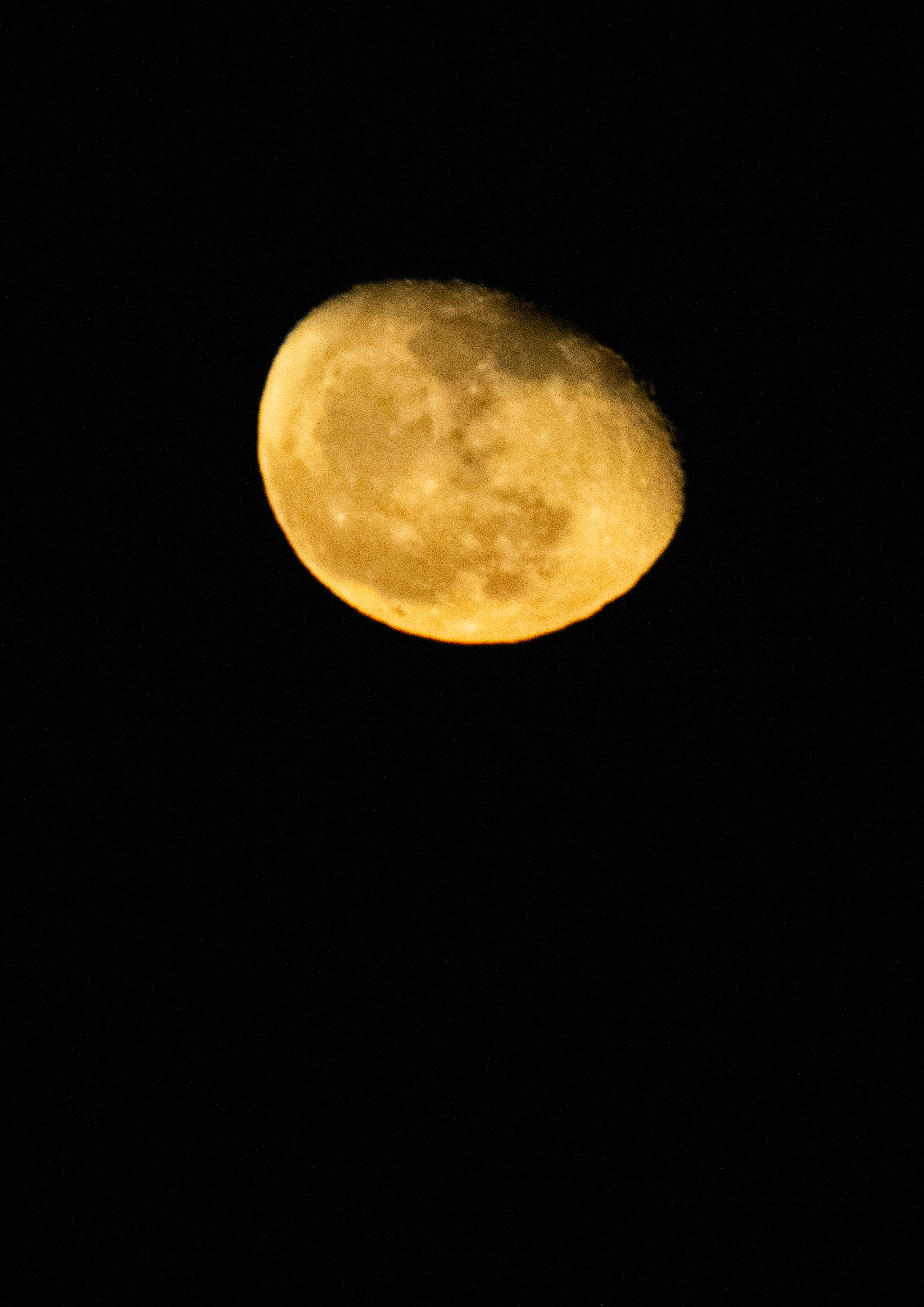 Full moon Red Sea night